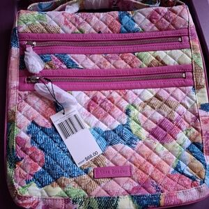 Vera Bradley Iconic Triple Zip Hipster